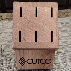 Cutco 6 Slot Knife Block